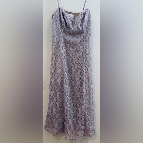 Reformation lilac midi dress 4 EUC - Picture 4 of 11